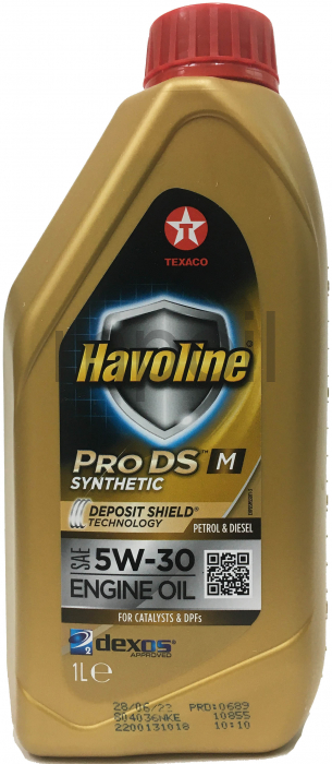Масло Texaco Havoline ProDS M 5W-30 1л